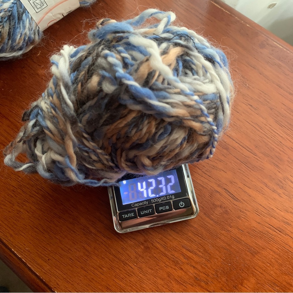 Multicolored Wool Yarn - Picture 3 of 5